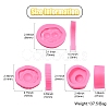3Pcs 3 Styles Poached Egg Silicone Molds DIY-CJ0002-30-3