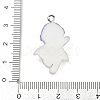 Resin Pendants RESI-Q022-02D-3