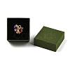 Cardboard Paper Jewelry Storage Boxes with Sponge CON-P023-01A-01-3
