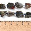 Raw Rough Natural African Bloodstone Beads Strands GG-CBA0B77-A09-01-4