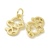 Rack Plating Brass Pendants KK-K386-01H-G-2