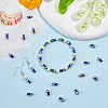 Light Gold Plated Alloy Enamel Beads ENAM-WH0001-24-4