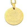 Constellation Pendant Necklaces NJEW-S422-04G-03-1