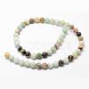 Natural Flower Amazonite Beads Strands G-D840-24-8mm-2
