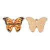 Light Gold Tone Alloy Enamel Pendants ENAM-M059-05KCG-01-1