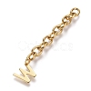 304 Stainless Steel Chain Extender X-STAS-K206-09G-W-1