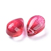 Transparent Glass Charms X-GGLA-M004-05B-4