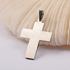 Tarnish Resistant 304 Stainless Steel Pendants STAS-O075-14P-2