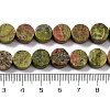 Natural Unakite Beads Strands G-C159-B05-01-5