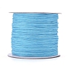 Nylon Braided Cord for Woven Jewelry Making Macrame Craft NWIR-D055-0.6mm-07-1