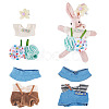 3Sets Cloth Clothing Sets for DIY Doll Making DIY-TA0014-34-1