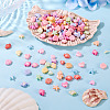 500Pcs 5 Sstyle Craft Style Acrylic Beads MACR-TA0002-62-5
