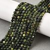 Natural Canadian Jade Beads Strands G-G259-D01-4mm-1
