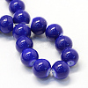 Baking Paint Glass Round Bead Strands LS-DGLA-Q020-8mm-35-2