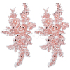 Flower Gauze & Sequin Embroidery Ornament Accessories DIY-WH20081-002B-1