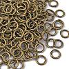 Brass Round Open Jump Rings for Jewelry DIY X-JRC7MM-AB-2