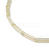 Electroplate Glass Beads Strands EGLA-L044-I-3