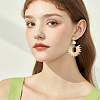 304 Stainless Steel Stud Earring Findings EJEW-BBC0001-65B-6