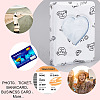 3 Inch PVC Mini Photo Album with Heart Window AJEW-WH0324-86B-5