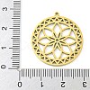 304 Stainless Steel Pendants STAS-S142-04G-3