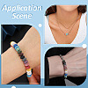 200Pcs 10 Colors Natural Lava Rock Dyed Beads G-ME0001-12-4