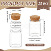 Glass Wishing Bottles for Bead Containers LS-AJEW-WH0871-38C-2