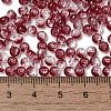 Transparent Colours Glass Round Beads SEED-F006-05A-04-4