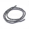 Terahertz Stone Beads Strands G-E411-15-4mm-2