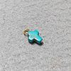 Cross Synthetic Turquoise Pendants PALLOY-WH00040-02-1