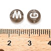 Opaque Acrylic Beads OACR-H046-02A-3