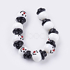 Handmade Lampwork Beads Strands LAMP-N068-5-2