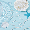 200Pcs Oval Acrylic Imitation Pearl Beads OACR-HY0001-20-2