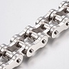 Tarnish Resistant Men's 201 Stainless Steel Bracelets BJEW-H569-15MM-A-2