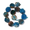 Natural Fossil Coral Beads Strands G-F719-25-2