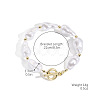 Alloy and Imitation Pearl Beaded Bracelets for Women FS-WGDF800-05-1
