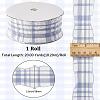 1 Roll Polyester Ruffled Ribbon SRIB-CY0001-14C-2