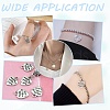 180Pcs 6 Styles Tibetan Style Alloy Pendants TIBEP-AR0001-14-5
