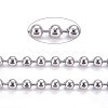 304 Stainless Steel Ball Chains CHS-F009-01D-P-1