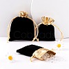 30Pcs 3 Style Rectangle Velvet Jewelry Bag TP-LS0001-03-6