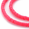 Handmade Polymer Clay Bead Strands CLAY-T002-4mm-69-3