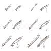 Iron Hair Barrette Findings IFIN-PH0024-37P-2