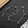 304 Stainless Steel Rhinestone Bracelets BJEW-Q038-10P-1