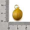 Brass Enamel Pendants KK-Z104-06G-01-3