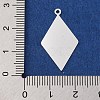 925 Sterling Silver Blank Pendants STER-F057-02S-02-3