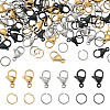 60Pcs 304 Stainless Steel Lobster Claw Clasps STAS-TA0001-46B-2