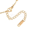304 Stainless Steel Link Chain Anklet for Women WG34D3C-02-3
