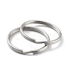 Non-Tarnish 304 Stainless Steel Split Key Rings STAS-Q314-02F-P-2