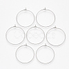 304 Stainless Steel Hoop Earring Findings X-STAS-T047-17-2