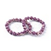 Synthetic Regalite Bead Stretch Bracelets X-BJEW-K212-B-024-1-1