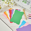 50Pcs 10 Colors DIY Paper Blank Greeting Cards AJEW-CP0010-26A-4